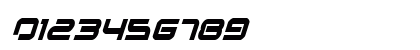 Star Eagle Bold Italic Bold Italic Numeric Preview