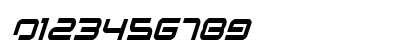 Star Eagle Italic Numeric Preview