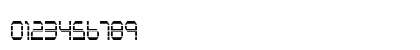 Stardissie Condensed Regular Numeric Preview