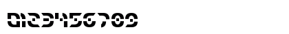 Starfighter Condensed Numeric Preview