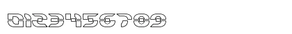 Starfighter Outline Outline Numeric Preview