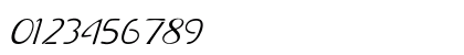 Stellon Italic Numeric Preview