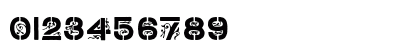 stencil gothic Regular Numeric Preview