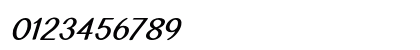 Taffeta Bold Italic Numeric Preview