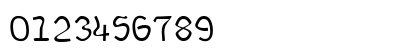 Talloween Regular Numeric Preview