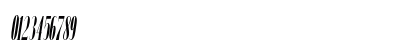 Taranteeno Condensed Italic Preview