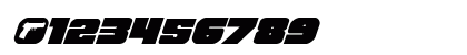 Tauro Italic Numeric Preview