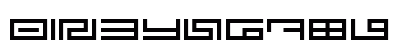 Tegma Regular Numeric Preview