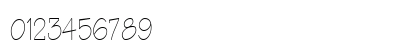 Tek-Condensed Normal Numeric Preview