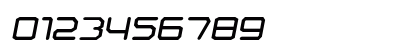 Tembarlak Italic Numeric Preview