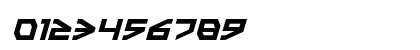 Terra Firma Expanded Italic Expanded Italic Numeric Preview