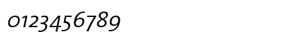 The Sans Semi Light- Italic Preview