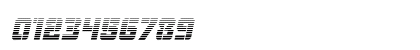 Thunder Trooper Gradient Italic Italic Preview
