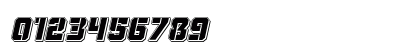 Thunder Trooper Punch Italic Italic Preview