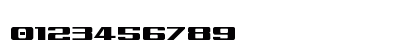 Tigershark Regular Numeric Preview