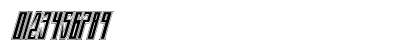 Timberwolf Academy Italic Numeric Preview