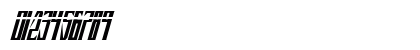 Timberwolf Laser Italic Numeric Preview