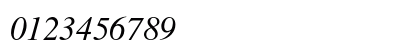 Times LT Std Italic Preview