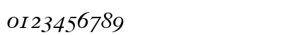 TimesOldStyleFigures RomanItalic Preview