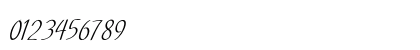 Tinsel Condensed Italic Preview