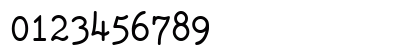 TiredOfCourier Bold Numeric Preview