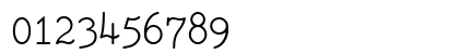 TiredOfCourier Plain Numeric Preview