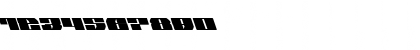 Joy Shark Semi-Condensed Leftalic Semi-Condensed Italic Font
