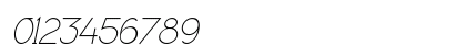 Tomsk Italic Numeric Preview
