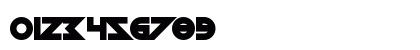 Toxico Regular Numeric Preview