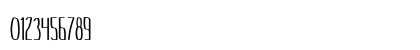 Trede Extra-condensed Bold Numeric Preview