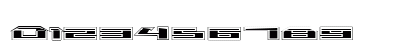 Trireme Laser Academy Regular Numeric Preview