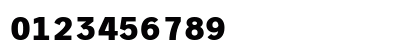 Trispace ExtraBold Regular Numeric Preview