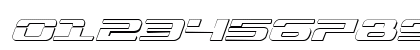 Troopers 3D Expanded Italic Expanded Italic Numeric Preview