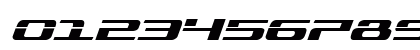 Troopers Expanded Italic Expanded Italic Numeric Preview