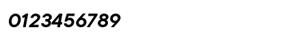 TT Commons Demi Bold Italic Numeric Preview