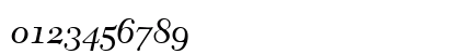 TycoonOSSSK Italic Numeric Preview