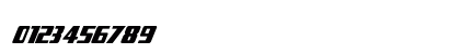 Typhoon Condensed Italic Condensed Italic Preview