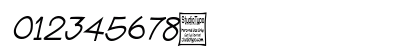 Typo Comica Light Italic Preview