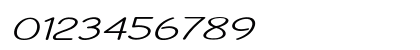 Ulio Extra-expanded Italic Preview
