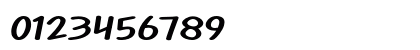 Uni Gogi Expanded Bold Numeric Preview