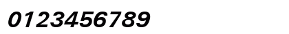Univers Bold Italic Preview