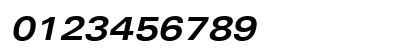 Univers Extended Bold Italic Preview