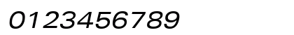 Univers Extended Medium Italic Preview
