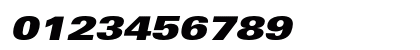 Univers LT W0593 Bold Italic Preview