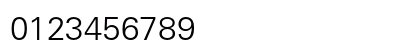 Univers 45 Light Numeric Preview