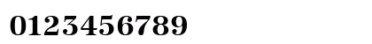 UrwAntiqua Bold Numeric Preview