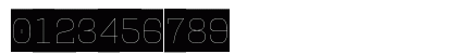 User Hairline Cameo Numeric Preview