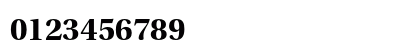 Utopia Std Bold Subhead Numeric Preview
