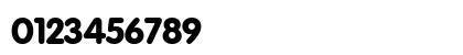 VAGRoundedStd-Black Bold Numeric Preview