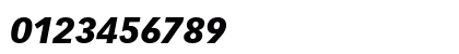 Vectora LT Std 96 Black Italic Preview